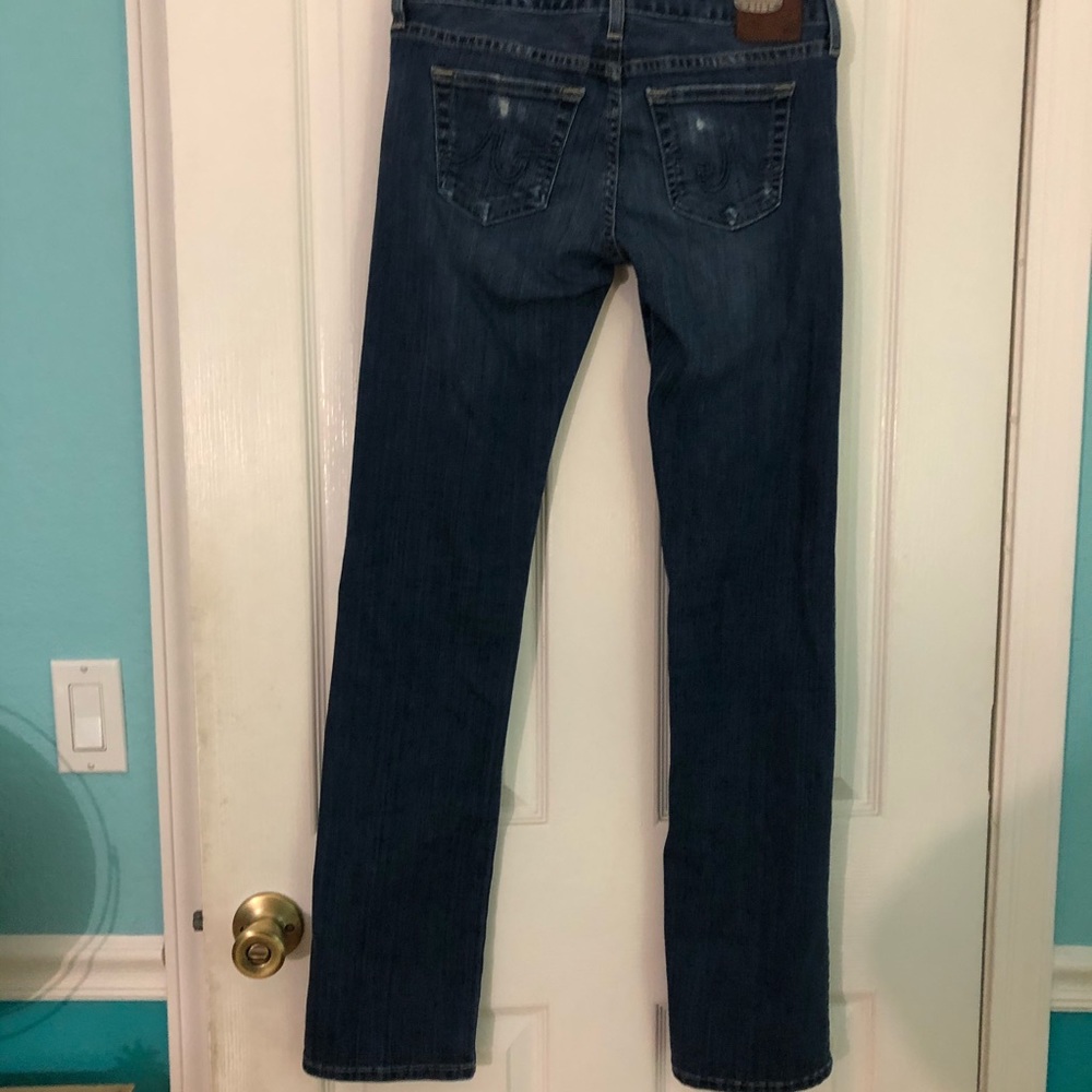 AG GUC jeans distressed the relaxed straight leg - Picture 4 of 4